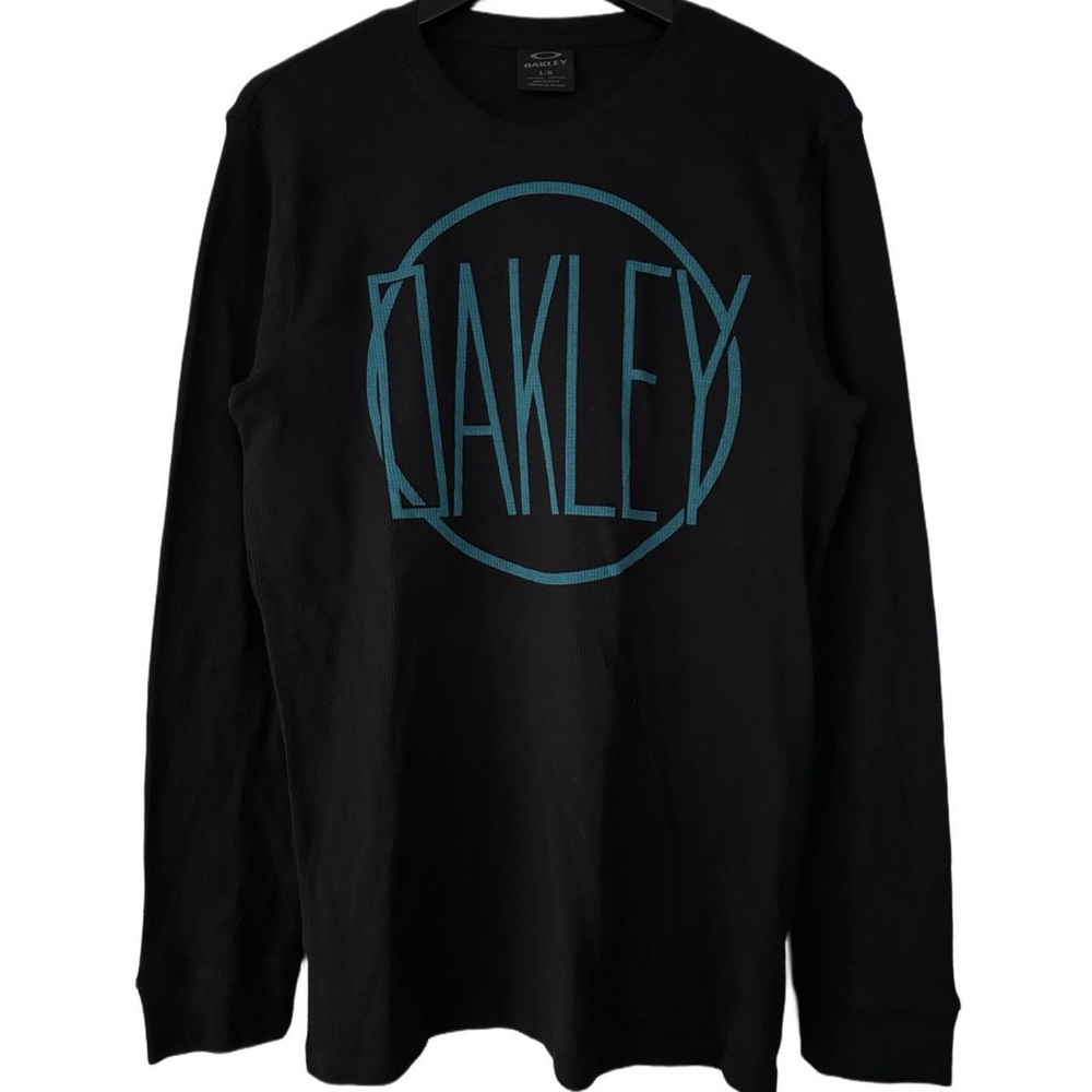 Vintage Oakley Black Tag Thermal Black Long Sleeve Shirt L Gorp Arc Streetwear